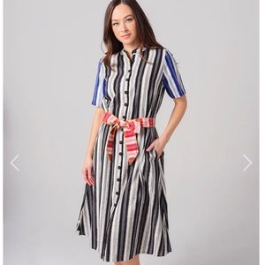 AISH Erum belted dress